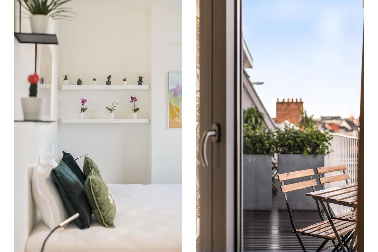 Museum Garden Views Luxury Apartments Amberes Exterior foto